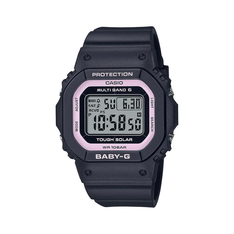 カシオ べービージー CASIO BABY-G baby-g デジタル 合格 進学 卒業 お祝い 誕生日 記念日 就職祝いに最適 ビジネス時計 彼女 プレゼント クリスマス ホワイトデー 電波ソーラー BGD-5650-1BJF｜ベルバカンス