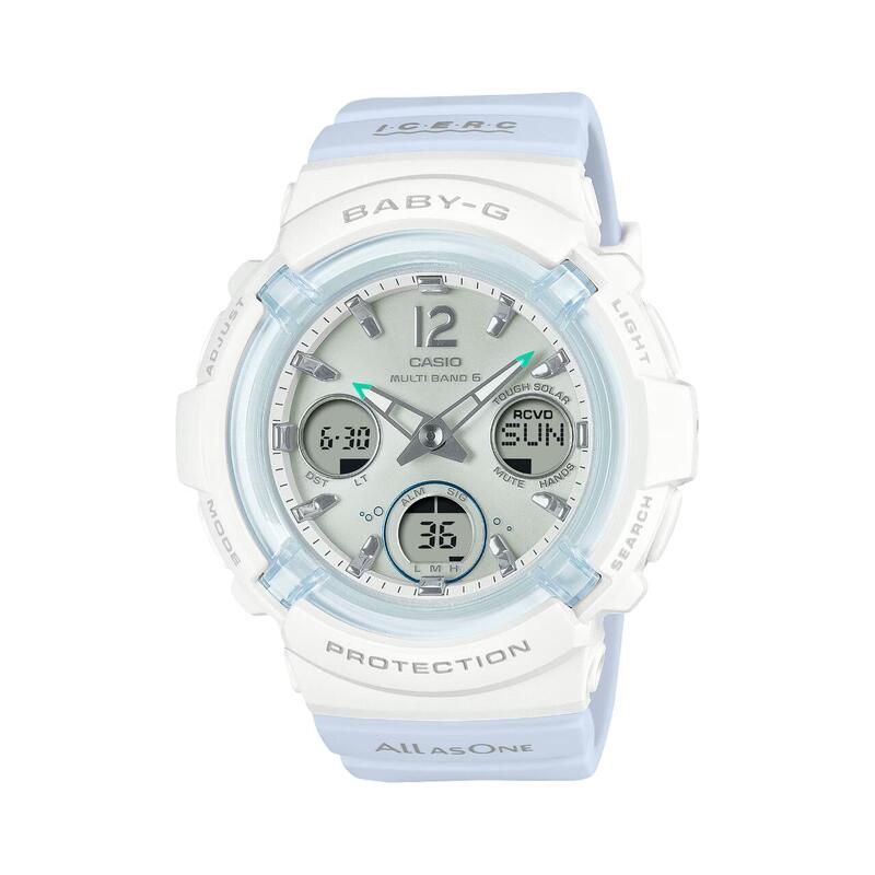 Baby-G ICERC イルカクジラ BG-1000K-2BT イルカ・クジラが描く虹をモチーフにした“G-SHOCK”＆“BABY-G