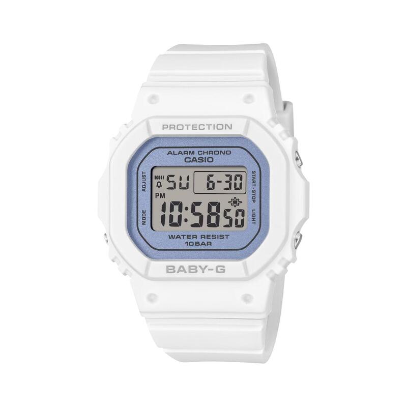 カシオ べービージー CASIO BABY-G baby-g デジタル 腕時計 レディース スクエアーモデル 合格 進学 お祝い 誕生日 記念日 就職祝いに最適 彼女 プレゼント クリスマス 電池式 BGD-565SC-2BJF