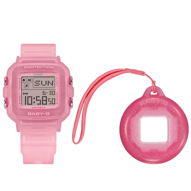 BABY-G カシオ べービージー CASIO baby-g 2WAY 付属品付 お祝い 誕生日 記念日 合格 進学 就職祝いに最適 彼女 プレゼント ラッピング無料 クリスマス ホワイトデー デジタル 新品 電池式 BGD-10KG-4JR｜ベルバカンス