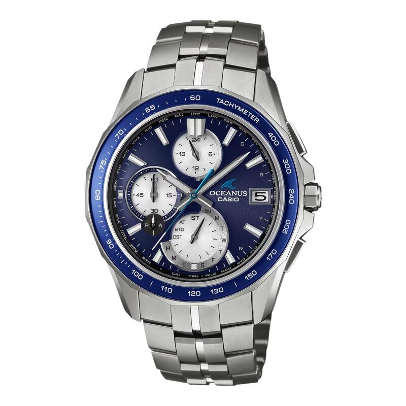 OCEANUS カシオ オシアナスマンタ 腕時計 男性用 結納返し 記念日 クリスマス 就職祝い 誕生日 お祝い プレゼント ご褒美 電波時計 スリム 薄型 ビジネス時計 還暦祝い アナログ OCW-S7000F-2AJF|ベルバカンス