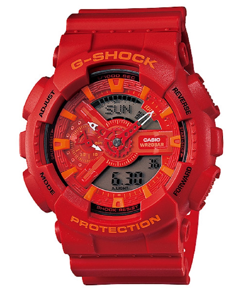 G-SHOCK G-8100 スクエア　レッド G-8100-4JF Support Page | CASIO SINGAPORE
