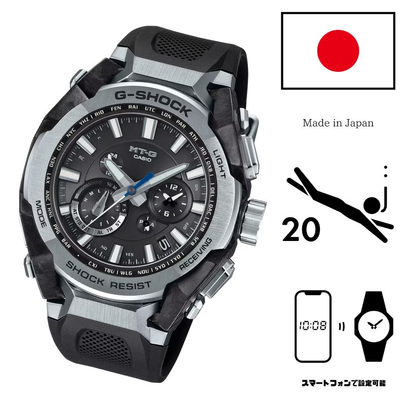 楽天市場】CASIO カシオ G-SHOCK MTG-1200-1AJFフォーマル 国内