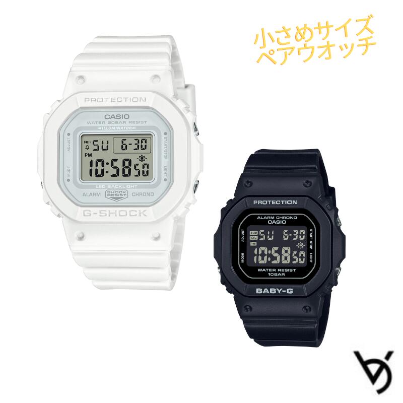 カシオ ペアウォッチ gショック baby-g ミッドサイズ ペア腕時計 お揃いペア 防水 人気 結婚記念日 退職祝い お揃い 記念日 結婚祝い 彼氏 彼女 夫婦 誕生日 贈り物 クリスマスプレゼント スクエア デジタル GMD-S5600BA-7JF BGD-565U-1JF｜ベルバカンス 16,706円