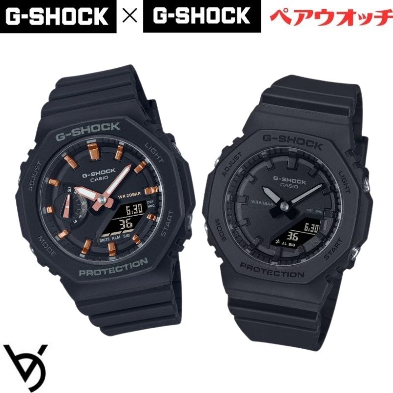 gショック ペアウォッチ カシオ 八角形 ペアウォッチ gショック ミッドサイズ ペア腕時計 ラッピング無料 人気 結婚記念日 退職祝い お揃い 記念日 結婚祝い 彼氏 彼女 夫婦 誕生日 贈り物 クリスマス  電池式 GMA-S2100-1AJF-GMA-P2100BB-1AJF<br>