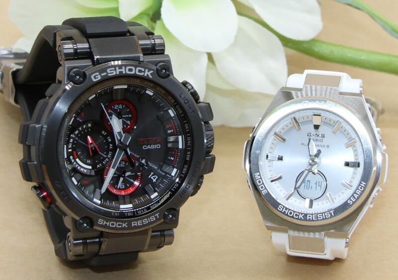 ジーショックペアウォッチ 有りの実二人組 g-shock baby-g ウオッチ 雨合羽 ブルートゥース 雨合羽 MTG G-ms 一般受け 祝する日 生まれ落ちる日 差し上げ物 祝賀会 就職祝賀会 還暦 クリスマス 一般受け ラッピング無料 MTG-B1000B-1AJF MSG-W200-7AJF\u003cBR\u003e