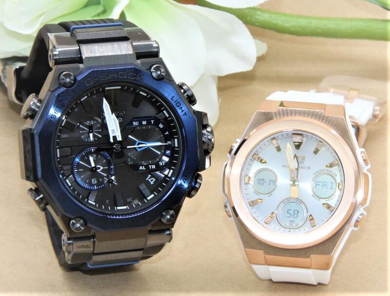 ジーショックペアウォッチ ペアカップル g-shock baby-g 腕時計 防水 ブルートゥース 防水 MTG G-ms 人気 記念日 誕生日 プレゼント お祝い 就職祝い 還暦 クリスマス 人気 ラッピング無料 MTG-B2000B-1A2JF MSG-W600G-7AJF