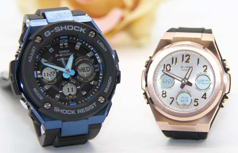 カシオ ペアウォッチ gショック ベビージー g-shock baby-g ペア腕時計 クリスマスプレゼント 人気 結婚記念日 退職祝い お揃い 記念日 結婚祝い 彼氏 彼女 夫婦 誕生日 贈り物 ソーラー電波時計 G-ms G-STEEL GST-W300G-1A2JF MSG-W610G-1AJF｜ベルバカンス