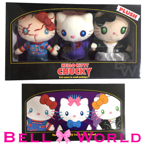 有名なブランド Usj ハロウィングッズ 3体セット ユニバーサルスタジオジャパン ぬいぐるみ チャッキティ Cyakitty 3set Gomelavto By