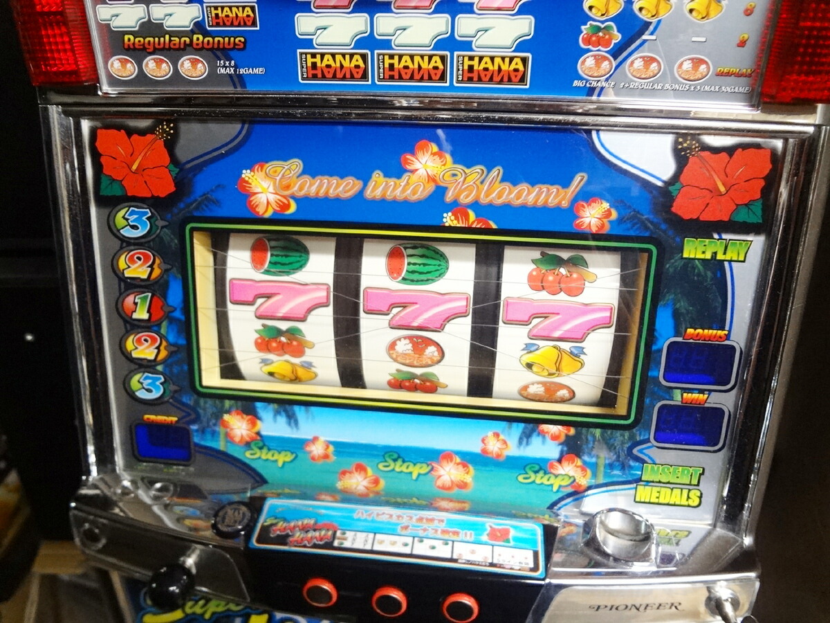 初代ハナハナ 極悪スイカVer 4号機 オートプレイ機能付き