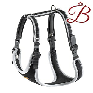 イタリアferplast社製 ERGO COMFORT エルゴコンフォート ハーネス M グレー 犬用 30kgまで 散歩 さんぽ