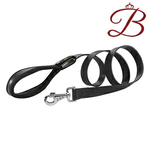 イタリアferplast社製 本革 犬具 GIOTTO ジオット G20/120 ブラック リード 犬 散歩用品 犬用 中型犬 大型犬