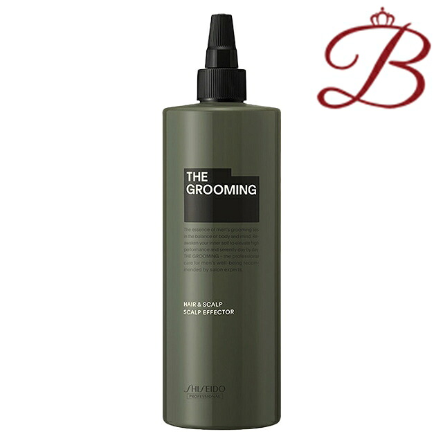 資生堂 ザ・グルーミング THE GROOMING 髪の毛\u0026スキャルプ スカルプエフェクター 詰め替え HAIR\u0026SCALP 薬用育毛抽出エキス メンズ 480ml