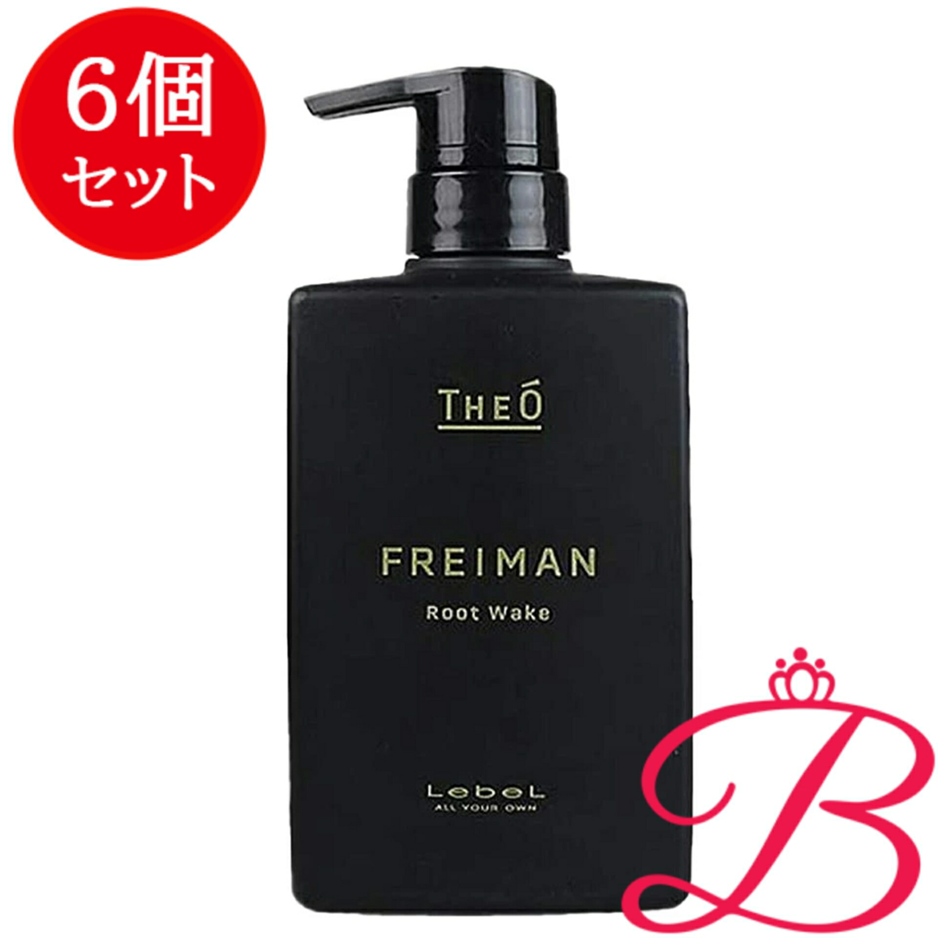 【6個】ルベル Lebel THEO ジオ フレイマン ルートウェイク スキャルプ トリートメント 500ml