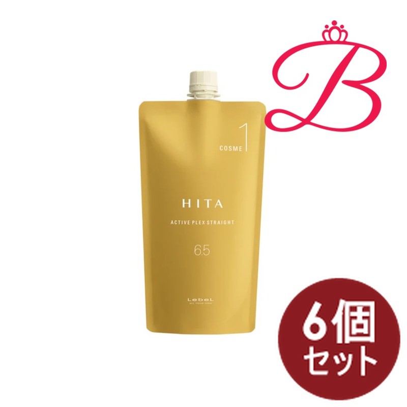 【6個セット】ルベル HITA ヒタ AP ストレート 中性 コスメ 1 400g｜bellashop