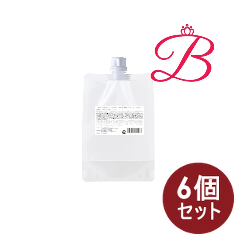【6個セット】ムコタ化粧品 アイレファブリット 01 シャンプー S 1000ml｜bellashop