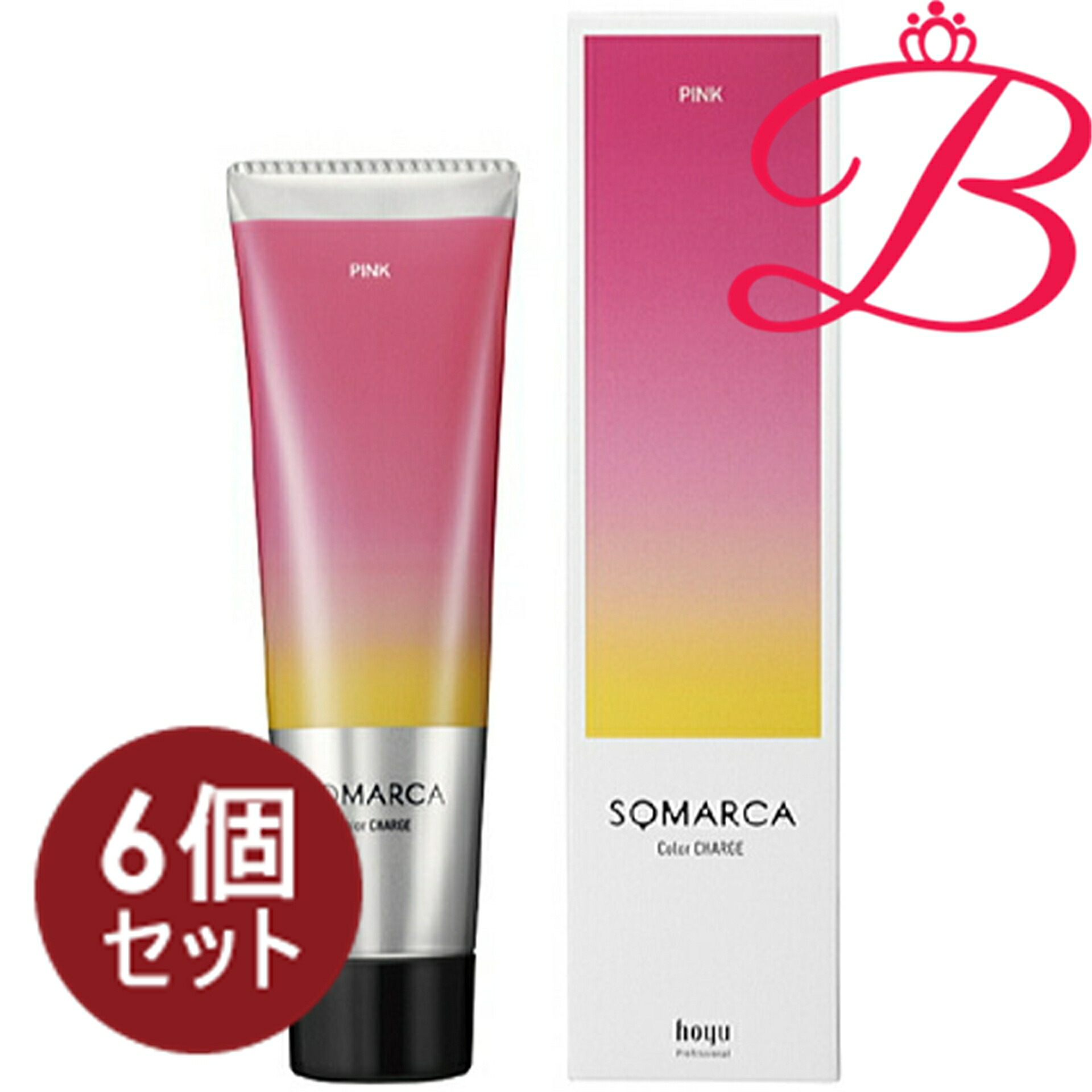 【6個仕掛ける】ホーユー ソマルカ 色つや受け持ち サクラ色 130g