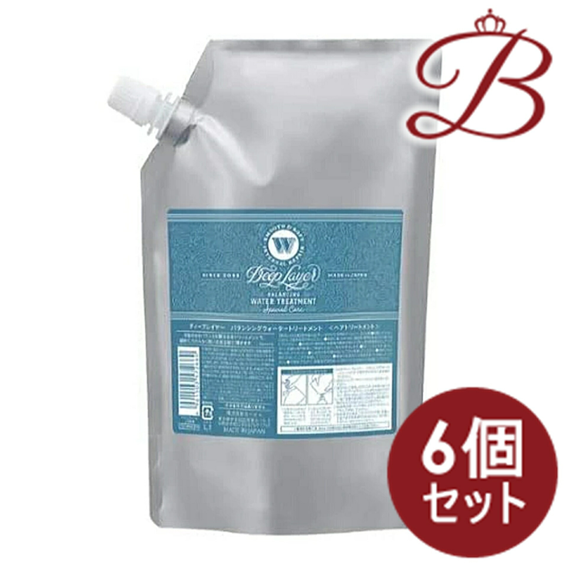 【6個書き割り】b-ex(ビーエックス) モルトベーネ ディープレイヤー バランシング お水 手当て 400ml
