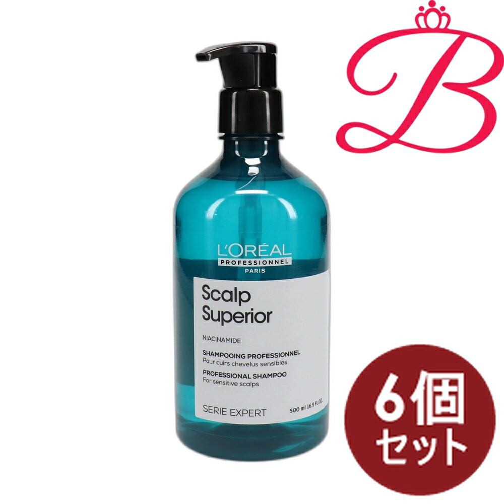 【6個仕掛ける】ロレアル セリエ 22 スカルプ スーペリア シャンプー 500ml