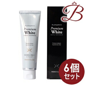 【×6個】ピアス Premium White 割り増し金白いこと 100g
