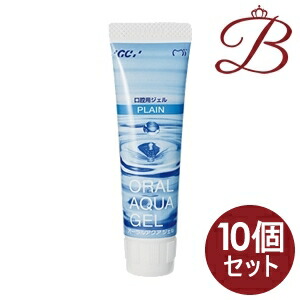 【×10個】ジーシー オーラルアクアジェル 飾り気の無い 40g