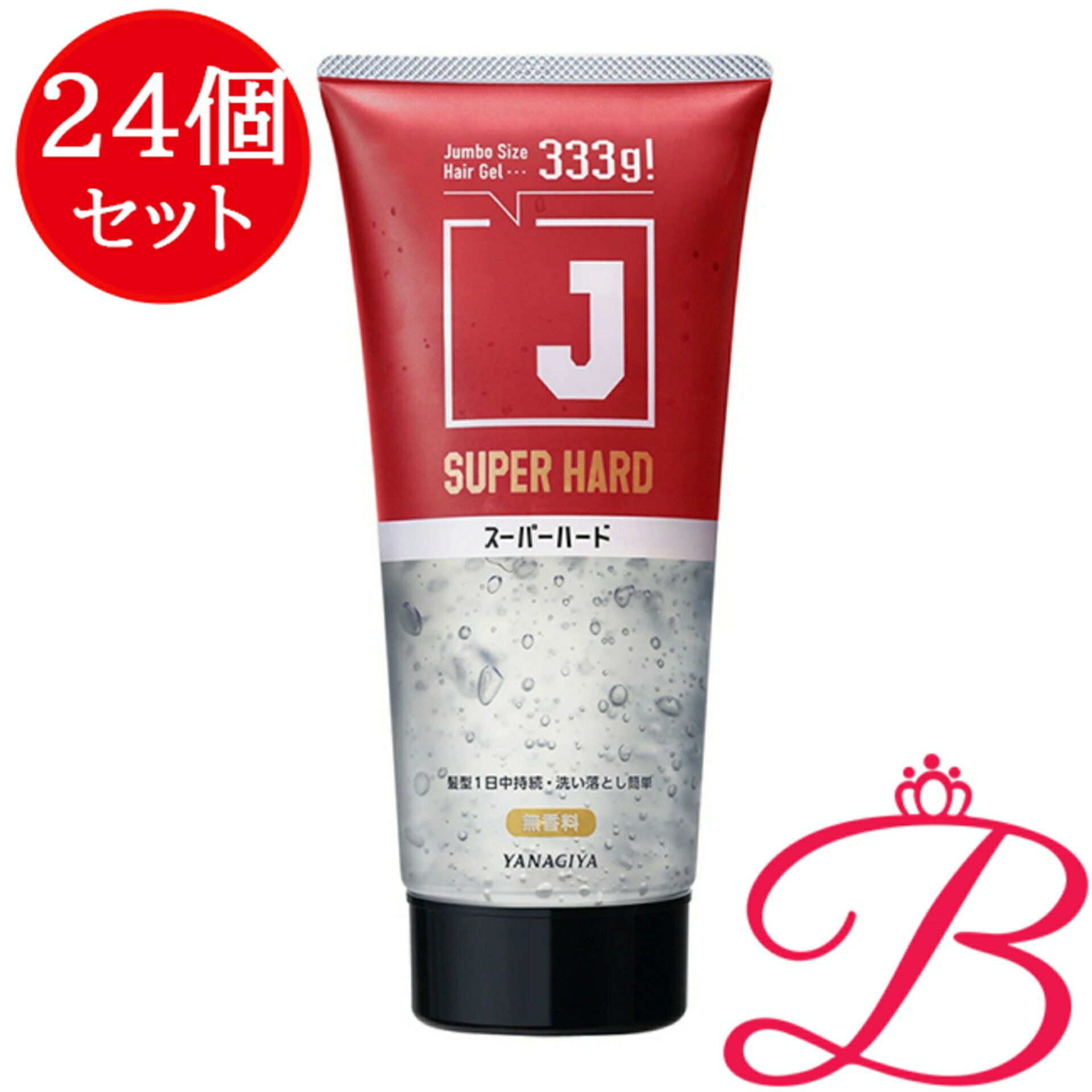 【24個】柳屋中央局 Ｊ 百貨店 ハードジェルＮ 330g 美容・コスメ・香水-スタイリング剤-ヘアケア・スタイリング
