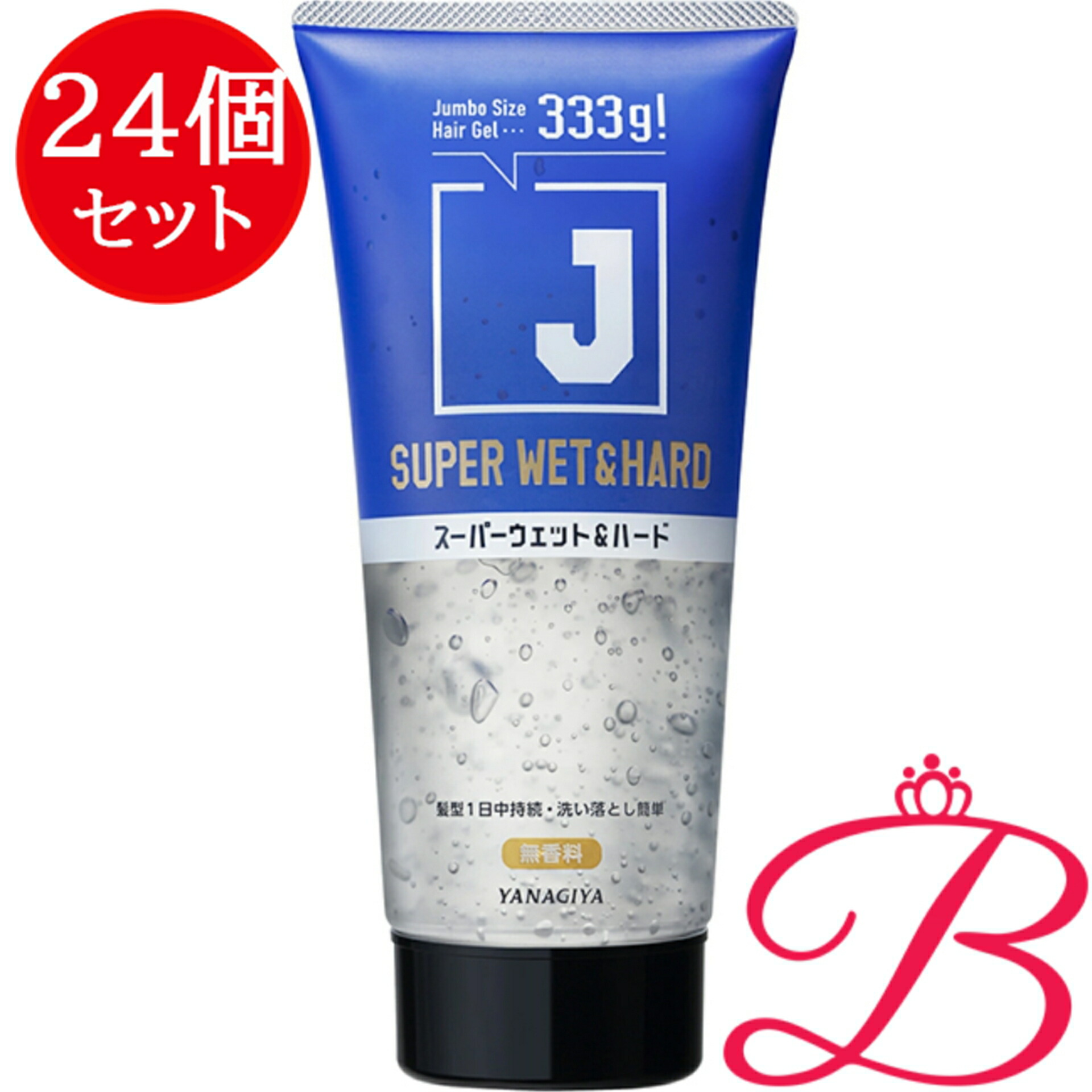 【24個】柳屋中央局 Ｊ 百貨店 情の籠もった＆ハードジェルＮ 330g ヘアケア・スタイリング-美容・コスメ・香水-スタイリング剤