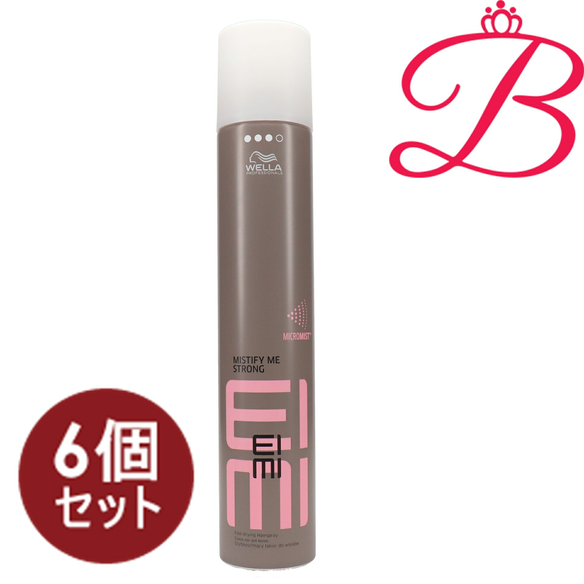 【6個書き割り】ウエラ EIMI アイミィ ミスティファイミー 500ml