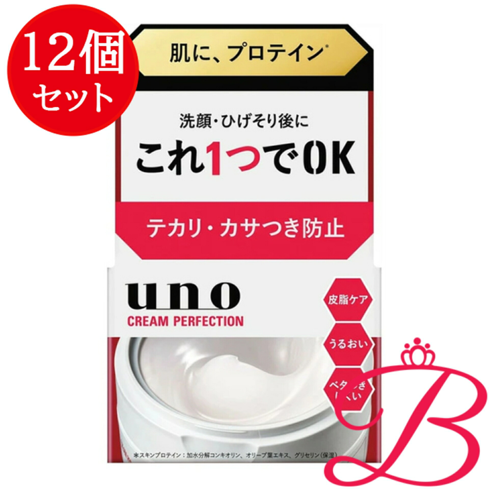 【12個】ファイントゥデイ ウーノ クリームパーフェクション ｆＡ 90g