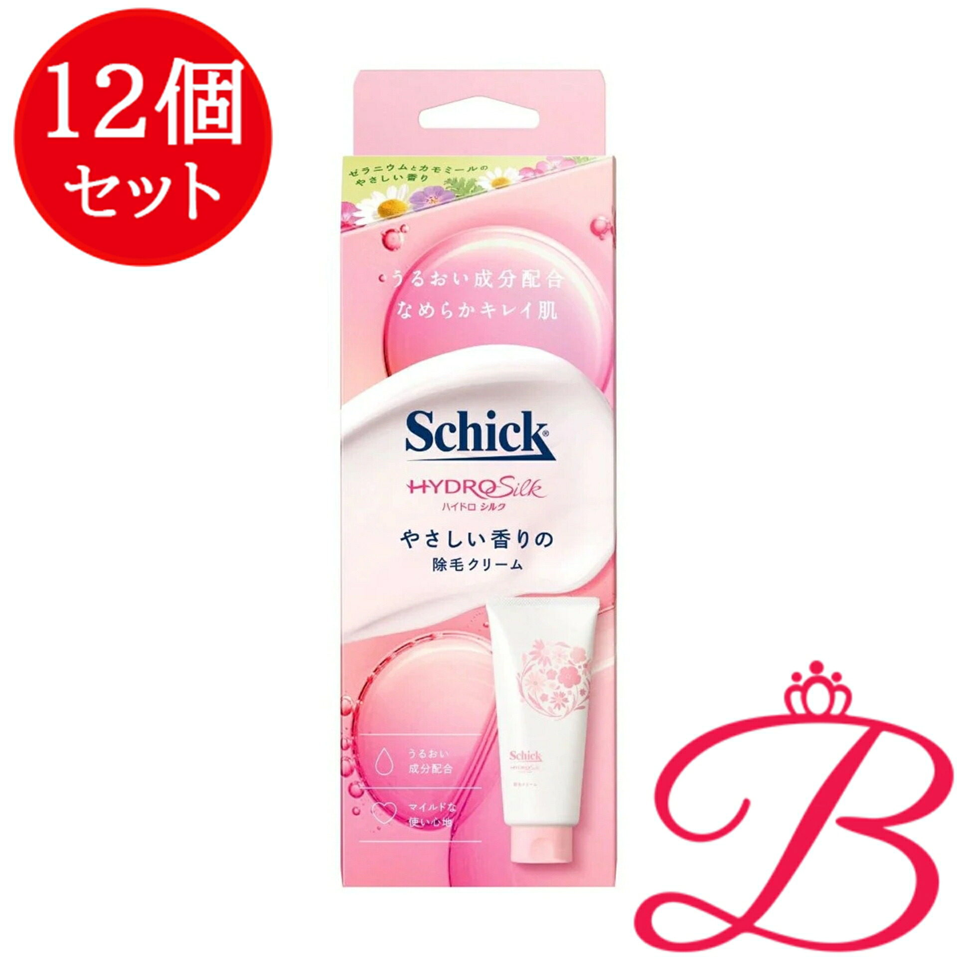 【12個】シック ハイドロシルク 除毛クリーム 150G