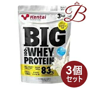 kentai ケンタイ ビッグ100% ホエイプロテイン プレーンタイプ 3kg