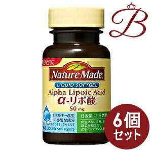 6個 大塚製薬 ネイチャーメイド Nature Made リポ酸 60粒 Paigebird Com