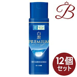 【×12個】ロート製薬 肌ラボ 白潤プレミアム 薬用 浸透美白化粧水 170mL
