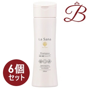 【×6個】ラサーナ 海草海泥 シャンプー 230mL