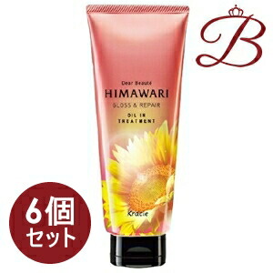 【×6個】クラシエ ディアボーテ ヒマワリ オイルイントリートメント グロス＆リペア 200g