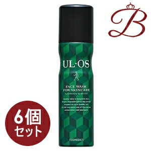 【×6個】大塚製薬 UL・OS ウルオス フェイスウォッシュ 100g