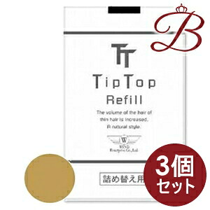 【×3個】ティップトップ 40 No.8 ゴールド 80g 詰替え用