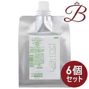 【×6個】アモロス ポーリン クレンジング シャンプー 600mL 詰替え用