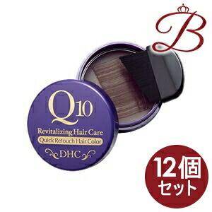 【×12個】DHC Q10 クイック白髪かくし (ダークブラウン) 4.5g|bellashop