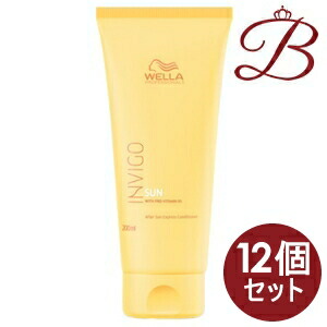 【×12個】ウエラ INVIGO インヴィゴ サン エクスプレス トリートメント N 200mL