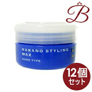 値引きする 12個 ナカノ 中野製薬 スタイリング ワックス 4 ハード 90g 最も優遇 Www Estelarcr Com