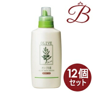【×12個】日本オリーブ 薬用オリーブの湯 フレッシュシトラスの芳ばしさ (一風呂剤) 500mL