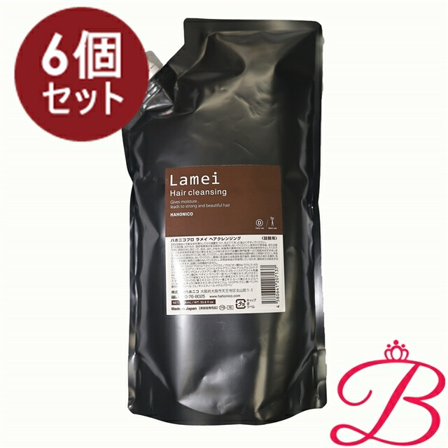 ランキング 6個 ハホニコ ラメイヘアクレンジング シャンプー 1000ml B008 Set029 Adrm Com Br