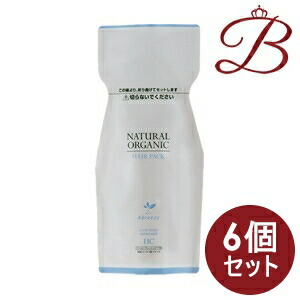 【×6個】アブリーゼ ナチュラルオーガニック ヘアパック HC 600g 詰替え用