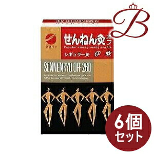 【×6個】せんねん灸 オフ レギュラーきゅう 伊吹 260点