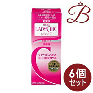 【×6個】加美乃素本舗 レディシック 美髪抽出エキス 無芳ばしさ 180mL