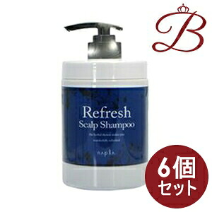 【&times;6個】ナプラ リフレッシュ スキャルプ シャンプー 650mL｜bellashop