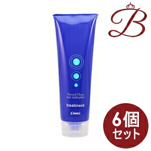 【×6個】コスメック 自然的ハート型 髪の毛海豚 手当て 250g