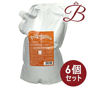 【×6個】クラシエ プレップオーガニア フルーティシャンプーEX 2300mL 詰替え用