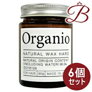 【×6個】イリヤ Organio オーガニオ 自然的蝋涙 捉え所のない 90g